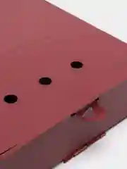 Почтовый ящик без замка, бордовый