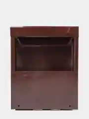 Почтовый ящик с замком, коричневый