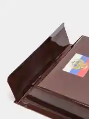 Почтовый ящик с замком, коричневый