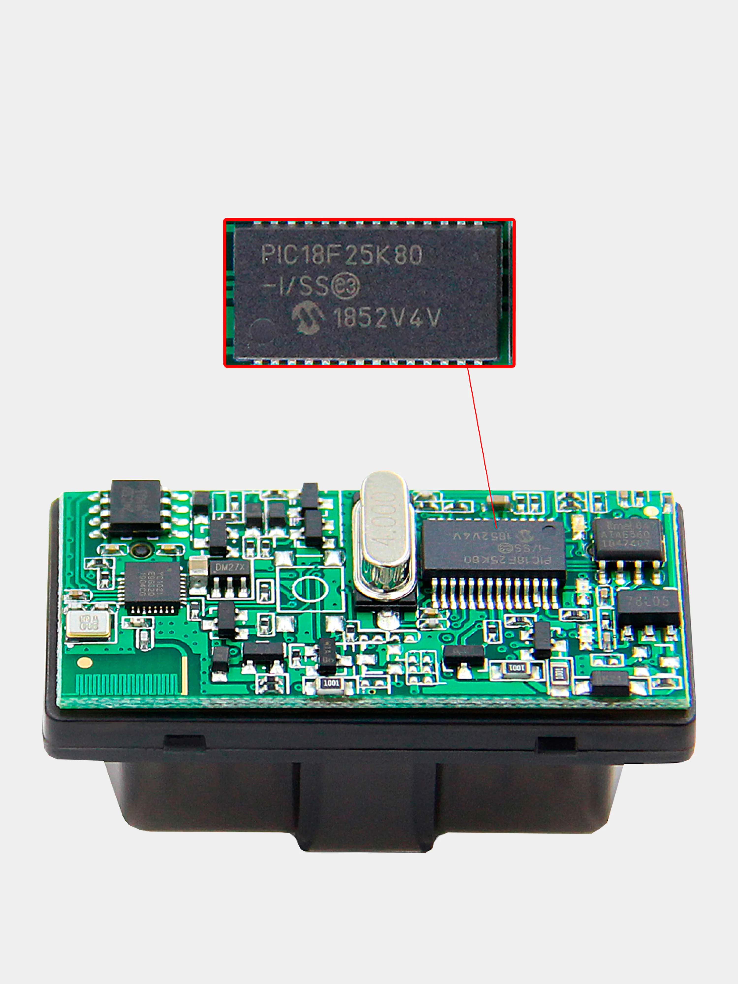 Сканер elm327 v 1.5 чип pic18f25k80 Сканер elm327 v 1.5 чип pic18f25k80