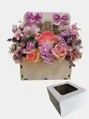 Букет из декоративных цветов