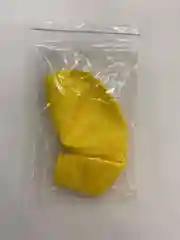 Желтый воздушный латексный шар, однотонный