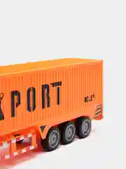 Бирюзовый машина на радиоуправлении "Грузовой автомобиль (Фура)", 1:46, со светом