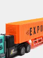 Бирюзовый машина на радиоуправлении "Грузовой автомобиль (Фура)", 1:46, со светом