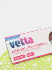Лайм коврик решетка для раковины противоскользящий "Паутинка" д-29см 411-010