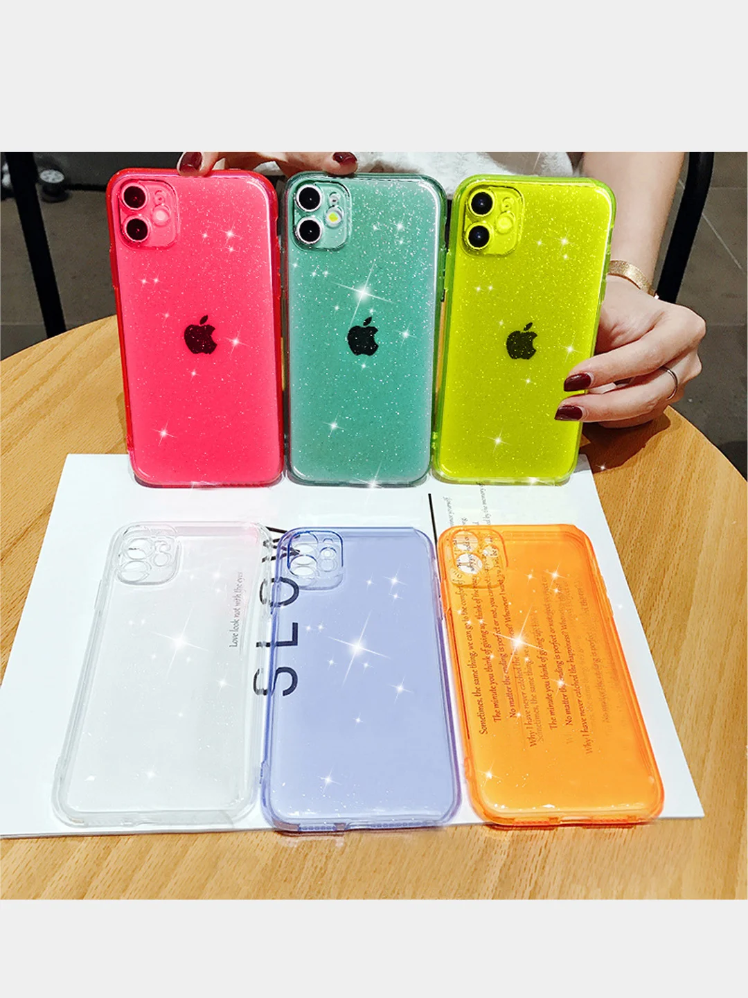 Бирюзовый чехол для iPhone 6/7/8, 11, 12, 13, 11Pro, X/XS, XR