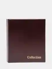 Коричневый альбом для монет и банкнот "Коллекция" без листов