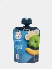 Пюре фруктовое GERBER яблоко банан, с 6 месяцев, 90 г