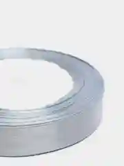 Серый лента атласная 15 мм (1,5 см), 22,5 м
