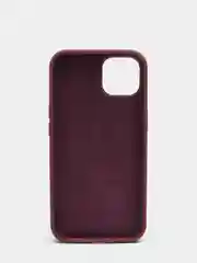 Тёмно-бордовый чехол Silicone Case для iPhone 13 с закрытым низом