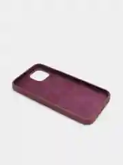 Тёмно-бордовый чехол Silicone Case для iPhone 13 с закрытым низом