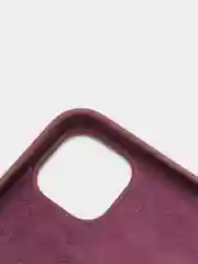 Тёмно-бордовый чехол Silicone Case для iPhone 13 с закрытым низом