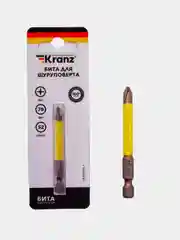 Бита для шуруповерта KRANZ PH2 25-150 мм, сталь S2, магнитная