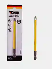 Бита для шуруповерта KRANZ PH2 25-150 мм, сталь S2, магнитная