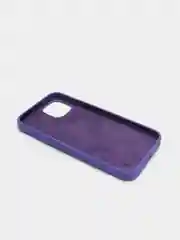 Фиолетовый чехол Silicone Case для iPhone 13 с закрытым низом