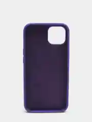 Фиолетовый чехол Silicone Case для iPhone 13 с закрытым низом