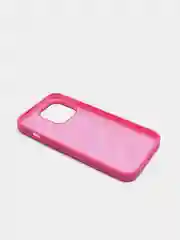 Тёмно-розовый чехол Silicone Case для iPhone 13 Pro с закрытым низом