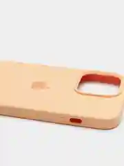 Манго чехол Silicone Case для iPhone 13 Pro с закрытым низом