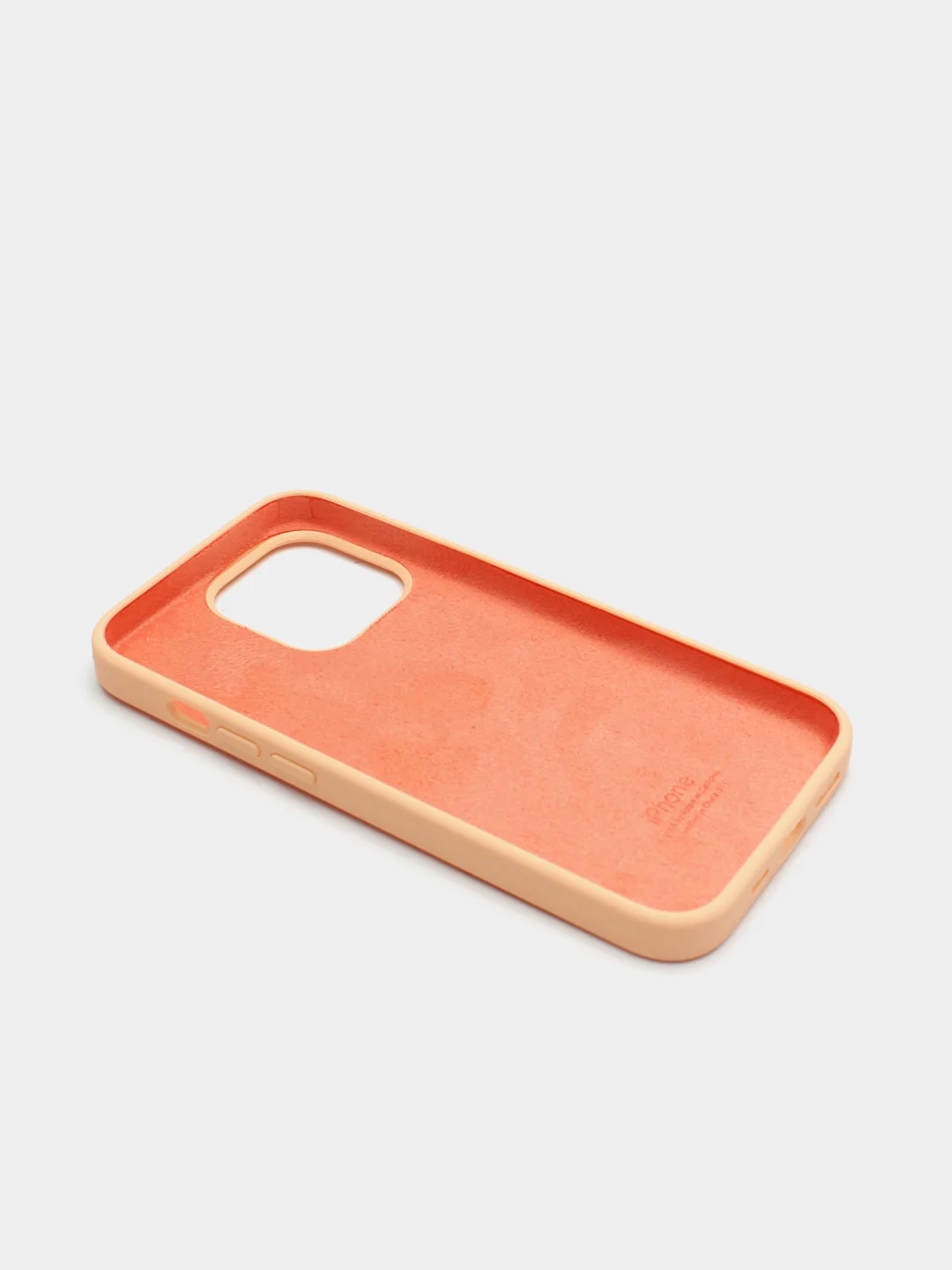 Манго чехол Silicone Case для iPhone 13 Pro с закрытым низом