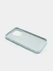 Светло-синий чехол Silicone Case для iPhone 13 Pro с закрытым низом