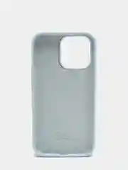Светло-синий чехол Silicone Case для iPhone 13 Pro с закрытым низом