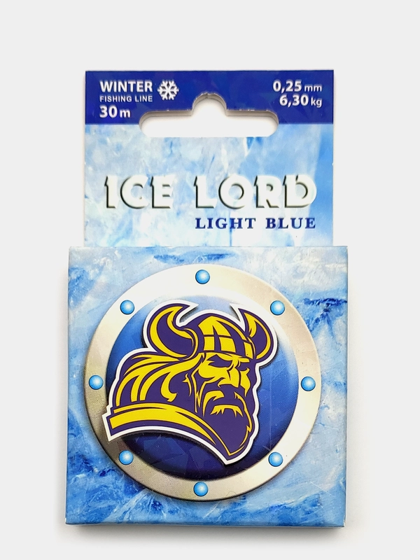 Леска зимняя AQUA ICE LORD LIGHT BLUE