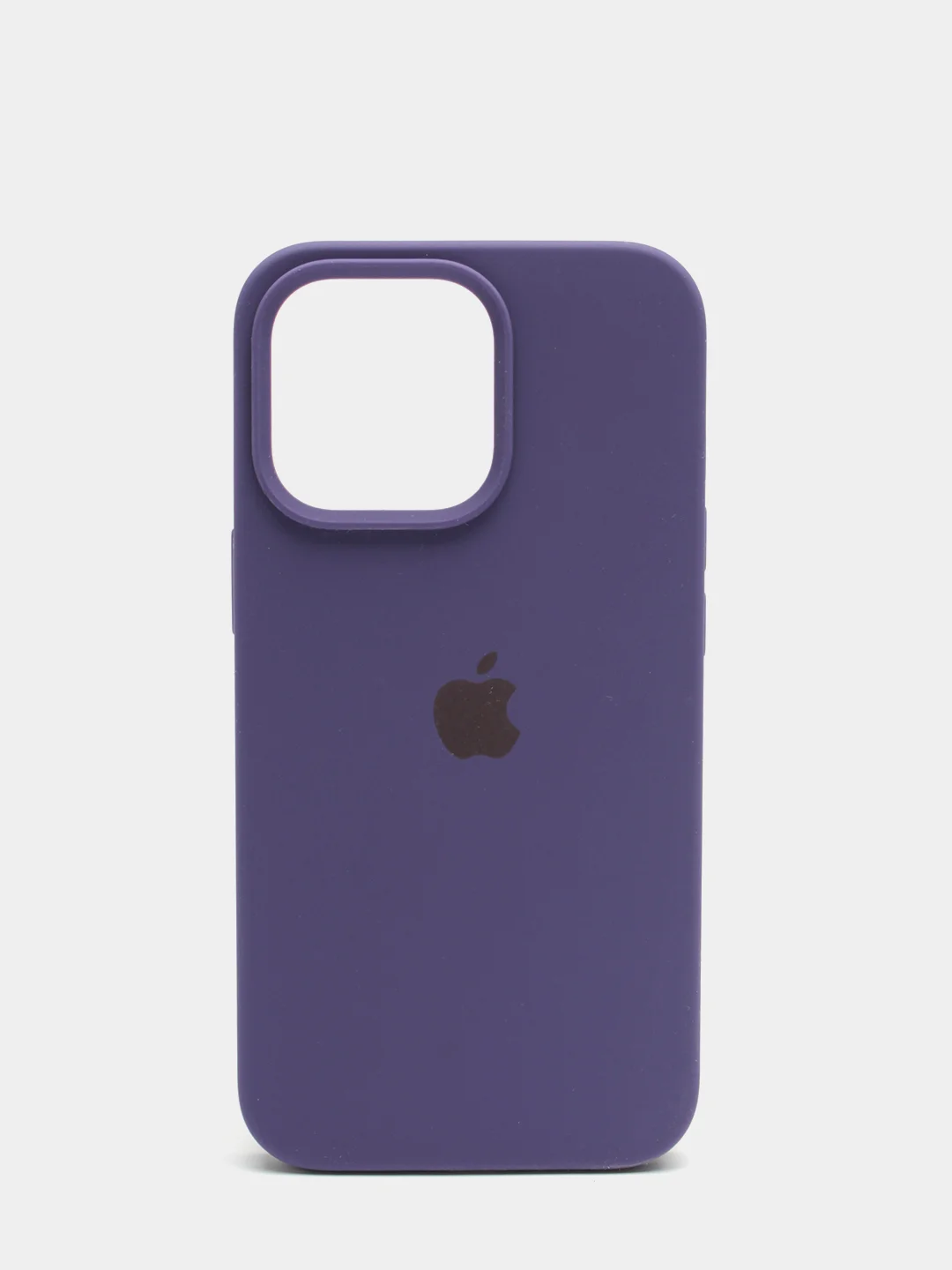 Фиолетовый чехол Silicone Case для iPhone 13 Pro с закрытым низом
