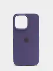 Фиолетовый чехол Silicone Case для iPhone 13 Pro с закрытым низом