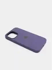 Фиолетовый чехол Silicone Case для iPhone 13 Pro с закрытым низом