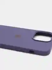 Фиолетовый чехол Silicone Case для iPhone 13 Pro с закрытым низом