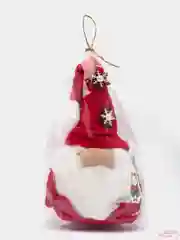 Новогодний гном в колпаке Мягкая игрушка, ручная работа