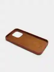 Коричневый чехол Silicone Case для iPhone 13 Pro с закрытым низом