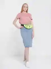 Лимонный поясная сумка Бананка