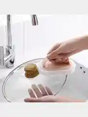 Голубой губка / Губка для мытья посуды / щетка с ручкой для чистки / губка-скраб с ручкой