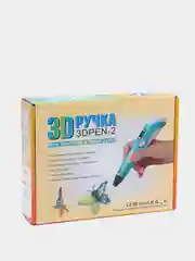 Розовый 3d PEN-2. 3Д ручка второго поколения + стержни PLA для пробы (3DPEN-2 / 3D / 3Д ручка)