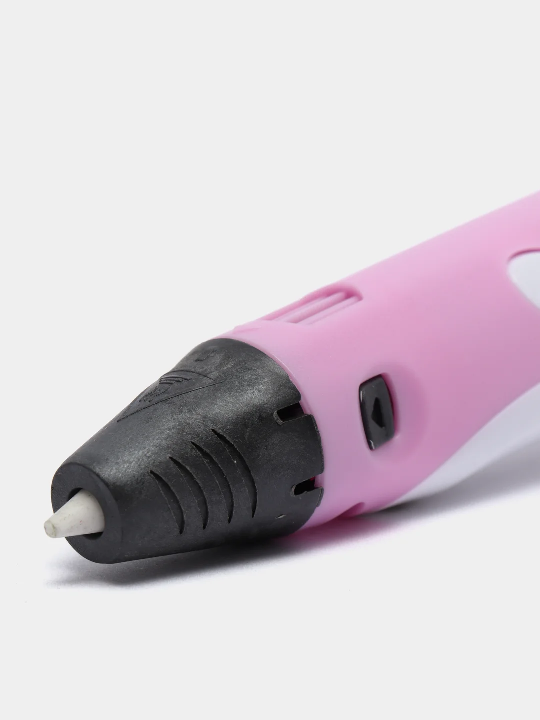 Розовый 3д ручка второго поколения 3D Pen-2, с комплектом стержней из пластика PLA