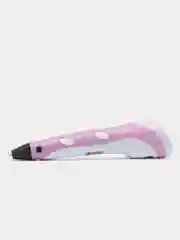 Розовый 3д ручка второго поколения 3D Pen-2, с комплектом стержней из пластика PLA
