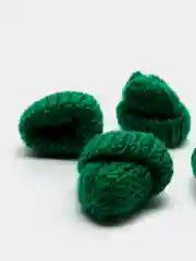 Зеленый мини шапочки для творчества 4 шт