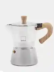 Гейзерная кофеварка, 120 мл, хром