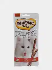 Мнямс лакомые палочки 13,5 см для кошек с говядиной и печенью 1шт по 5 г (3 колбаски)