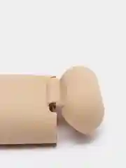 Бежевый чехол для наушников Airpods 2