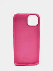 Тёмно-розовый чехол Silicone Case для iPhone 13 с закрытым низом