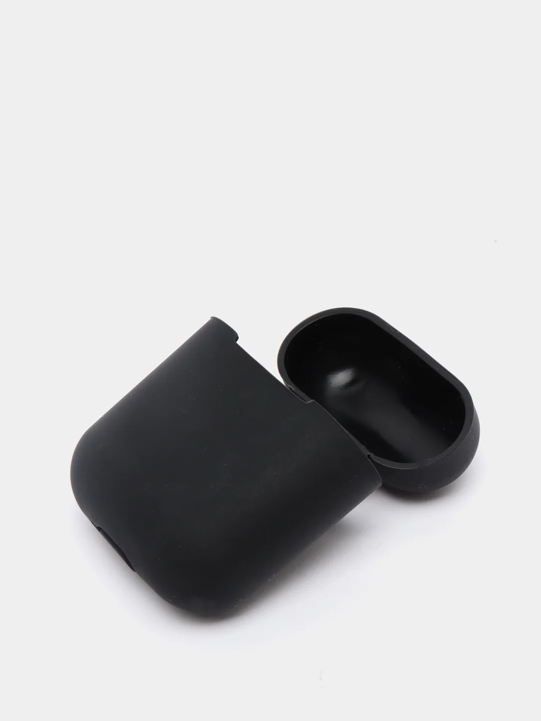 Черный чехол для наушников Airpods 2