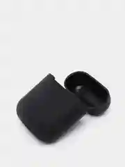 Черный чехол для наушников Airpods 2