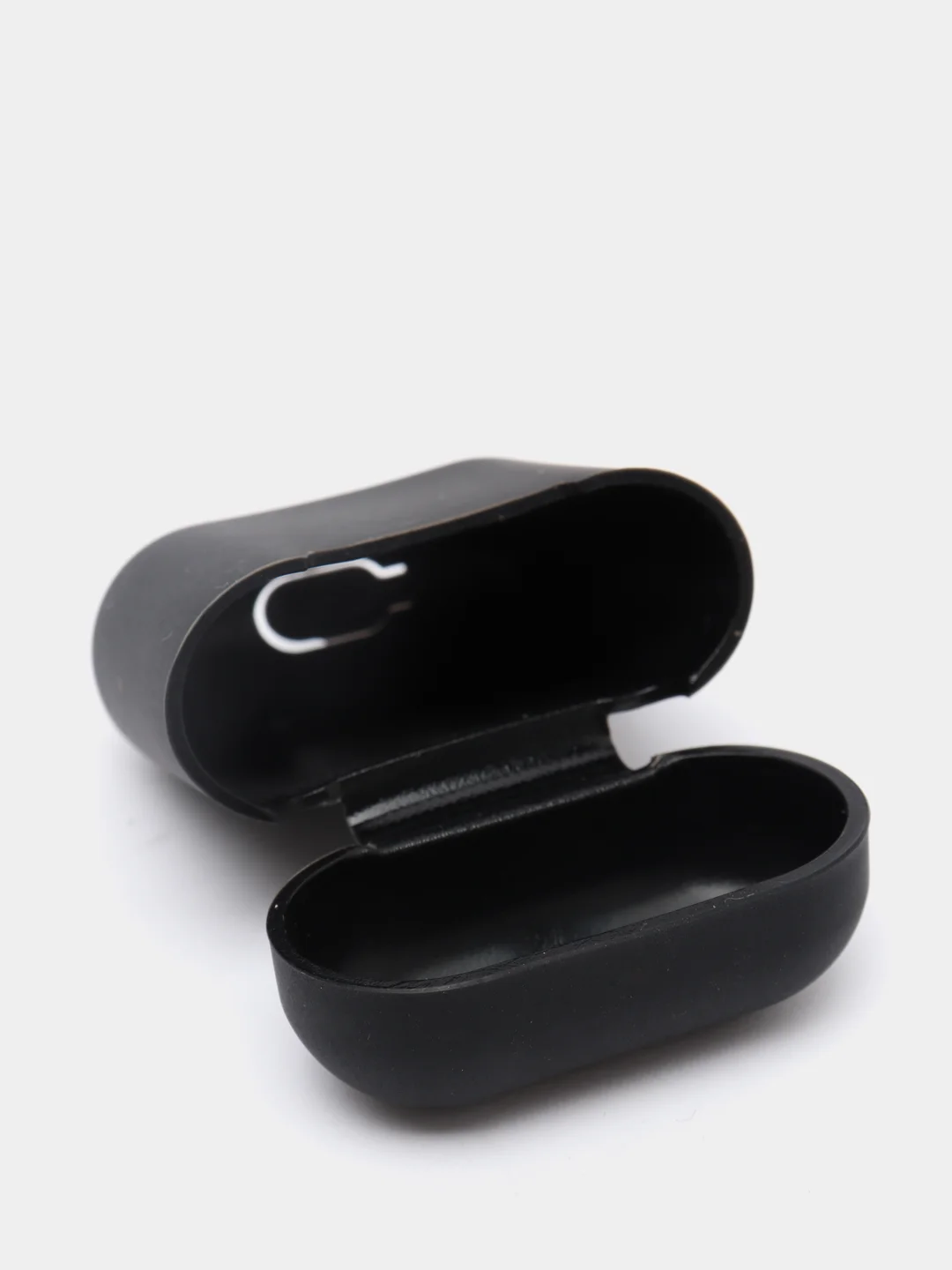 Черный чехол для наушников Airpods 2