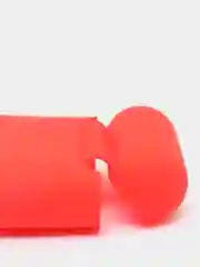 Красный чехол для наушников Airpods 2