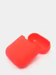 Красный чехол для наушников Airpods 2