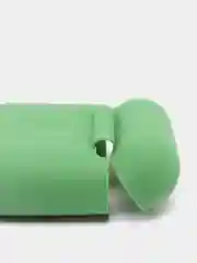 Зеленый чехол для наушников Airpods 2