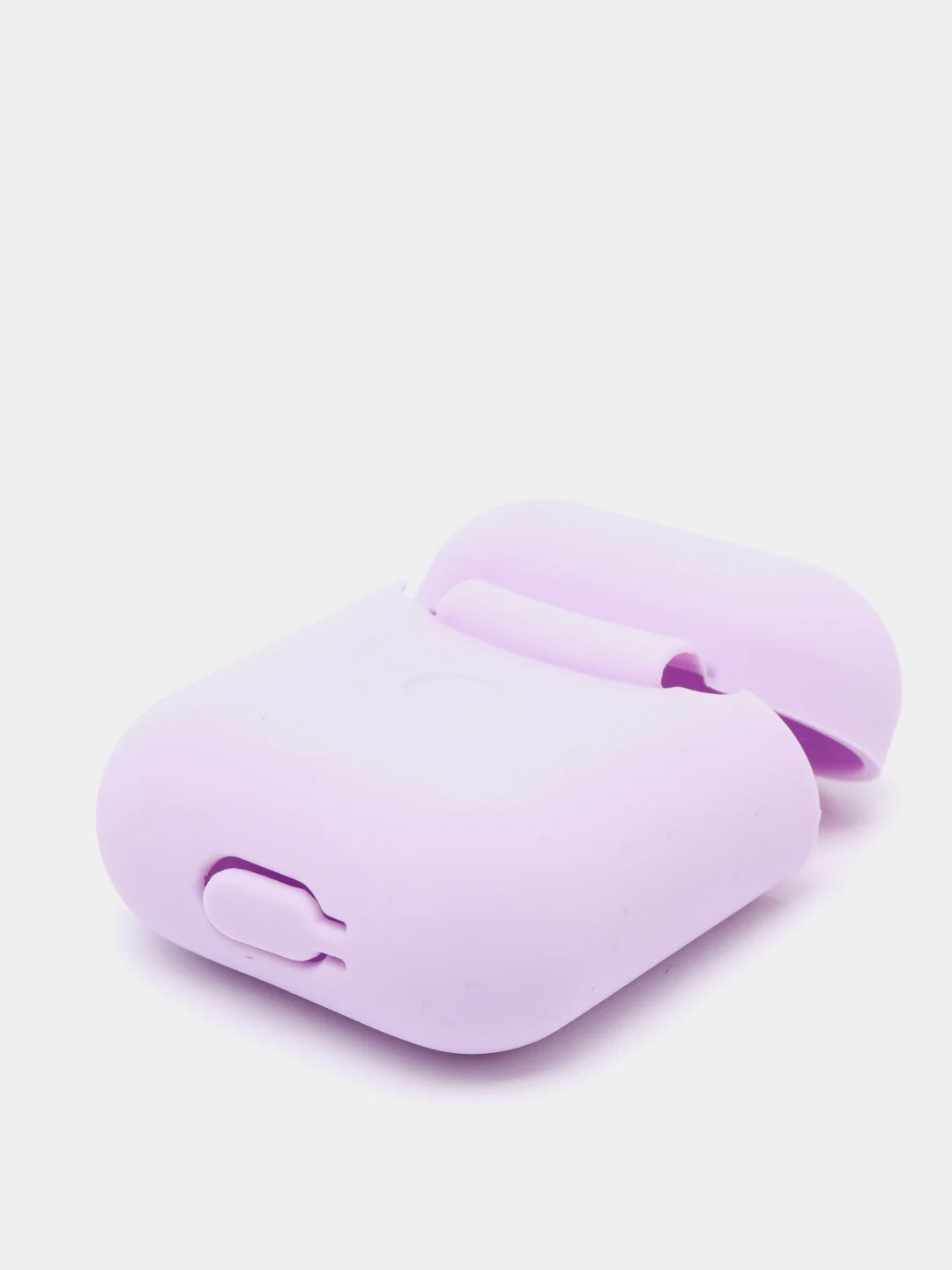 Сиреневый чехол для наушников Airpods 2