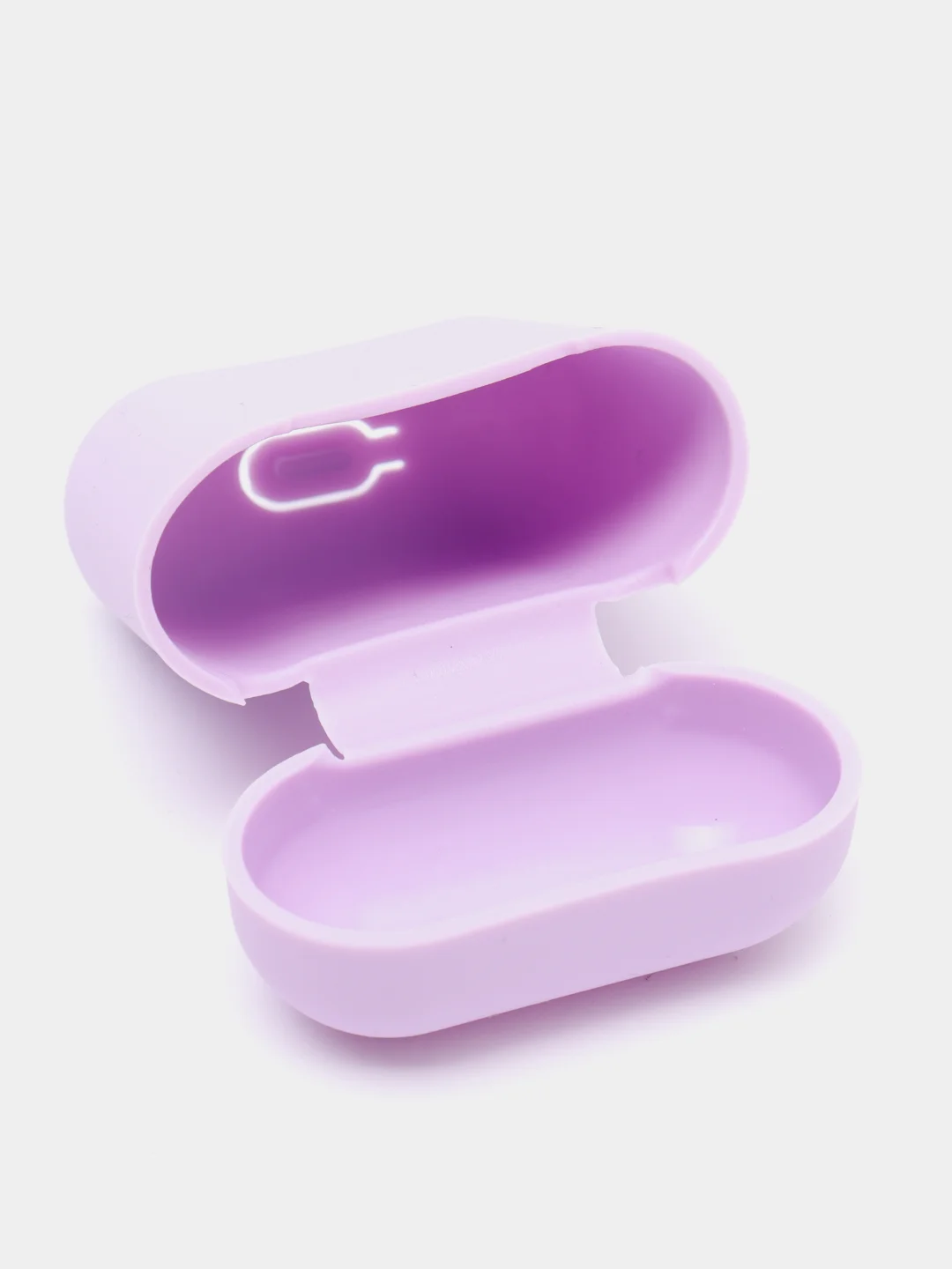 Сиреневый чехол для наушников Airpods 2